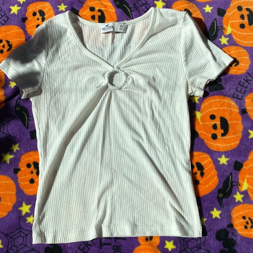 Hollister White top